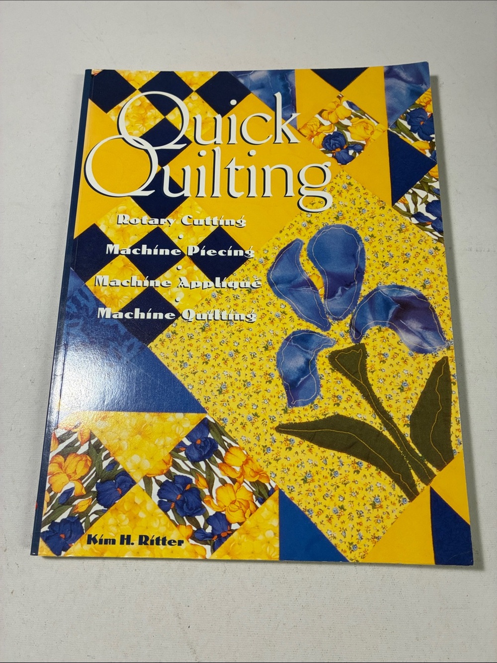 Quick Quilting Book by - Yellow and Blue